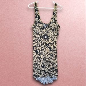 NWOT - EN FOCUS WOMEN - cream/white dress with Beaded embellishment -size 16w